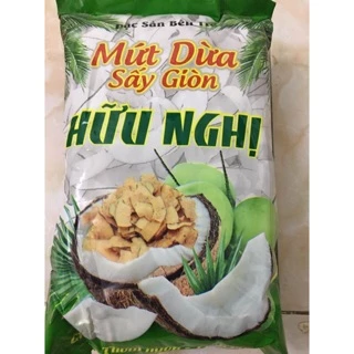 Dừa khô sấy giòn hiệu Hữu Nghị gói 275gr