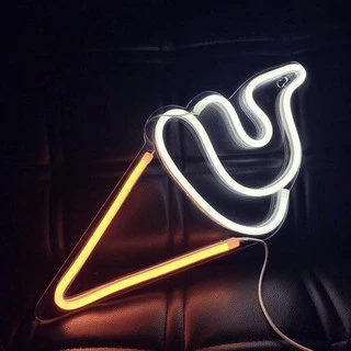 Đèn Trang Trí Led Neon Sign Hình Que Kem