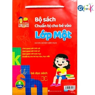 Sách - Combo 8 Cuốn Bộ Sách Chuẩn Bị Cho Bé Vào Lớp 1 (8 cuốn)