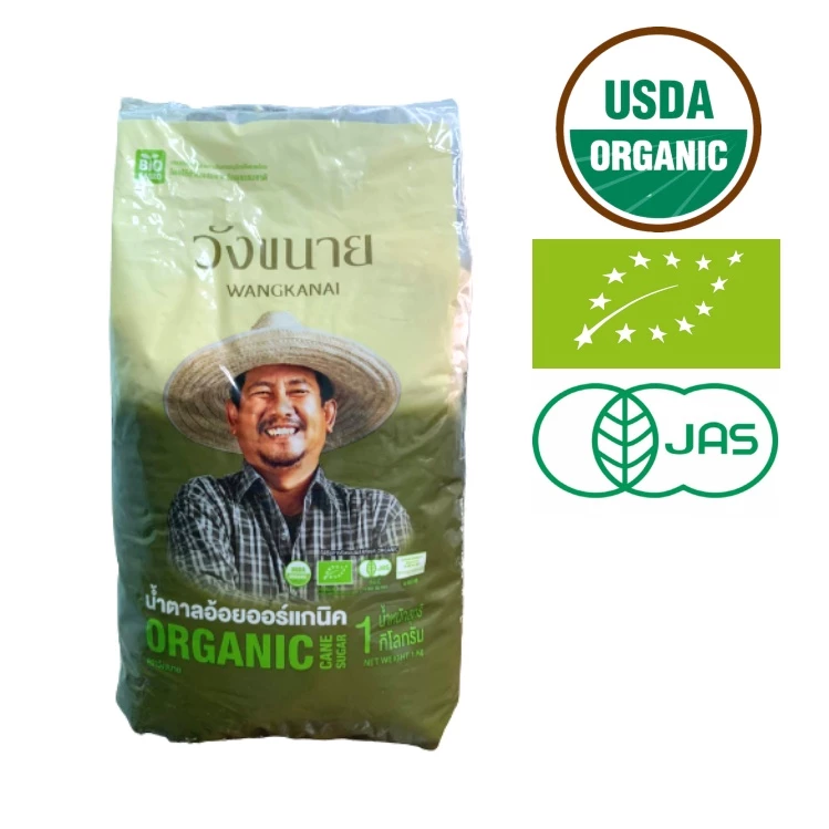 [4/2026] Đường Mía Hữu Cơ Thái Lan Wangkanai Organic Cane Sugar, 1kg