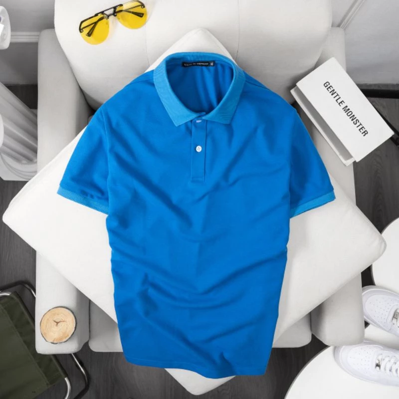 Áo Thun Nam POLO trơn Vải Thun Cá Sấu Cotton Cao Cấp Cực Sang Trọng Và Lịch Lãm