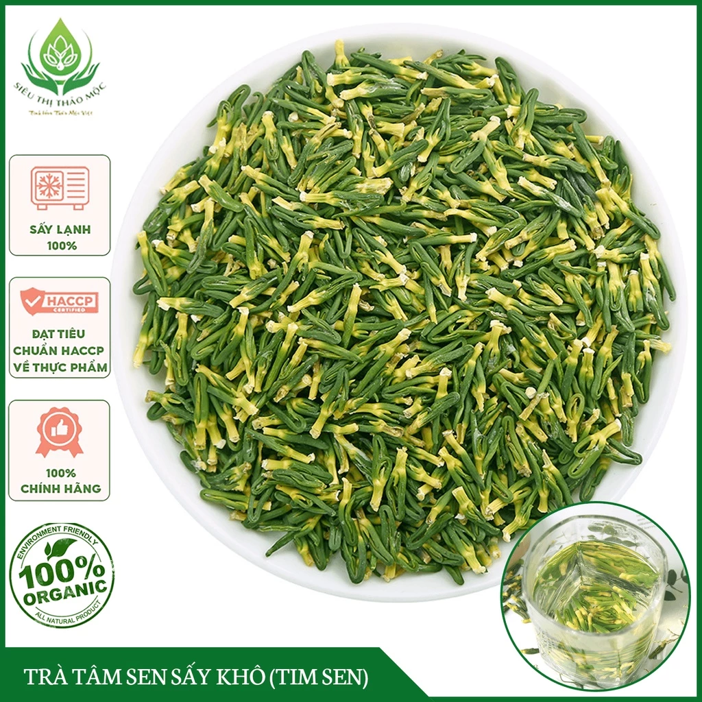 ✅ Trà Tâm Sen (Tim Sen) Sấy Khô Loại Đẹp Thượng Hạng Giúp Ngủ Ngon Thanh Nhiệt