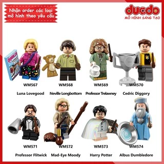 Minifigures các nhân vật trong Harry Potter - Đồ chơi Lắp ghép Xếp hình Mini Mô hình WM 6041