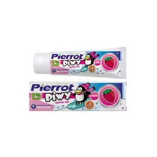 Kem Đánh Răng Trẻ Em Pierrot Hương Dâu Tây, Táo Xanh - Tuýp 75ml