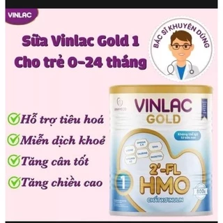 (2 lon giảm giá +freeship) Sữa vinlac Gold 1&2 lon 800g date 2026