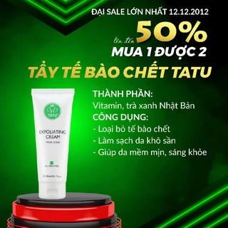 Tẩy tế bào chết tinh chất trà xanh TATU