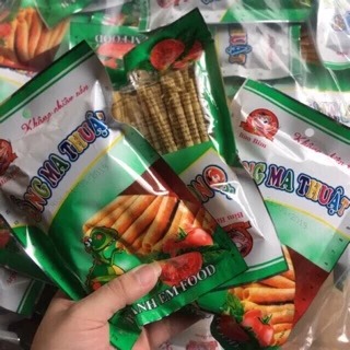 Sỉ bịch 50 gói snack ống ma thuật giòn ngon