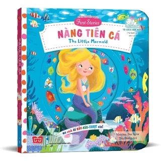 Sách-Sách tương tác - Sách chuyển động - First stories - The little mermaid – Nàng tiên cá