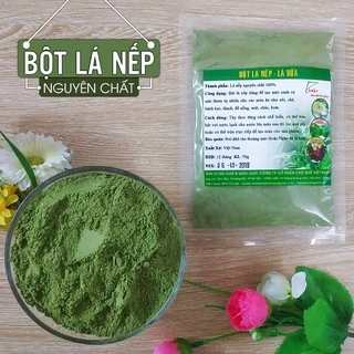 [FREESHIP 99K TOÀN QUỐC Bột Lá Nếp (Lá Dứa) 100g Nguyên Chất Thơm Sấy Lạnh Mùi Thơm Màu Xanh