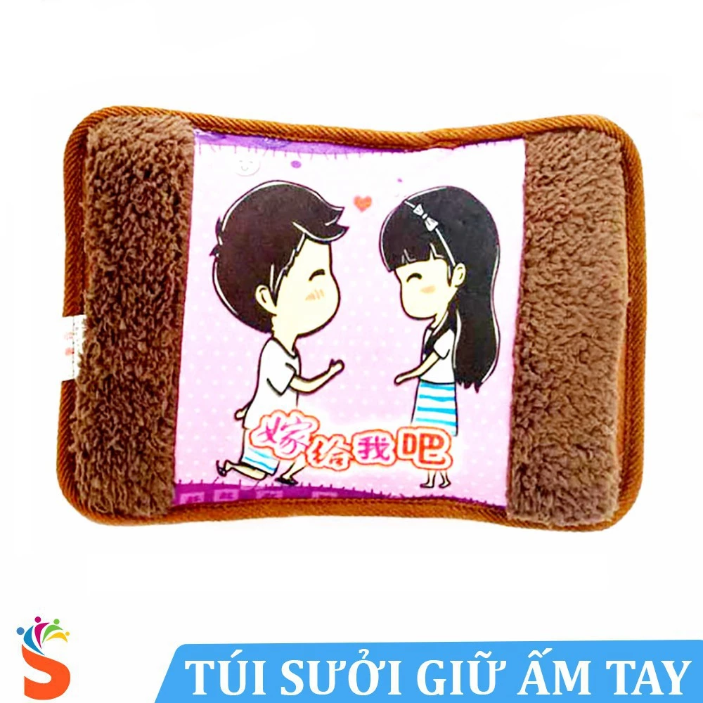 Túi sưởi đa năng giữ ấm đôi tay, chườm nóng hình thú siêu cute shopee. vn|mochi04