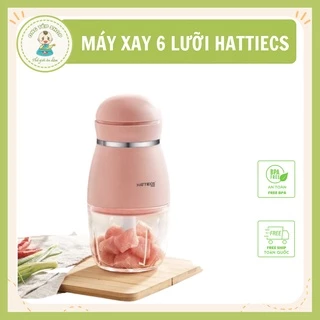 Máy xay đa năng Hattiecs 6 lưỡi hỗ trợ bé ăn dặm