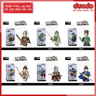 DCOOL 2030E 20325 - 20330 Minifigures các nhân vật tướng TAM QUỐC mới - Đồ chơi Lắp ghép Xếp hình Mô hình Mini