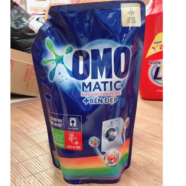 Túi Nước giặt Omo Matic cửa trước Bền Đẹp 2kg