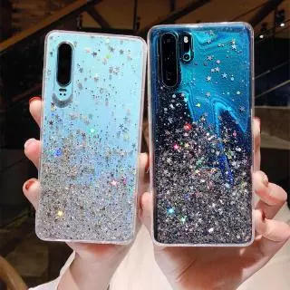 Ốp điện thoại silicone màu gradient lấp lánh cho SAMSUNG GALAXY A30S A50S A20S A10S A10 A20 A30 A40 A50 A60 A70 A80 A90