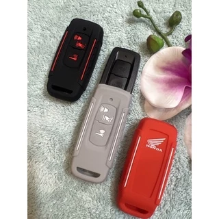 <AB 2023> vỏ(ốp) bao bảo vệ chìa khoá Smartkey honda AB135/ AB160 bằng silicon cao cấp (2 sọc)