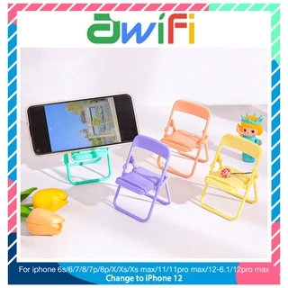 Giá đỡ điện thoại hình chiếc ghế đa năng có thể gập gọn, tiện dụng - Awifi Case U3-2