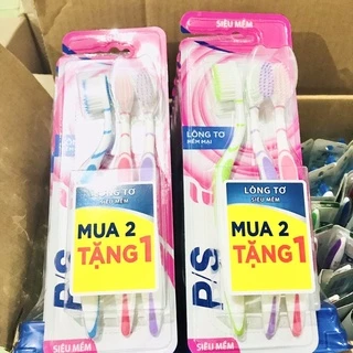 Bàn Chải Đánh Răng P/S mua 2 Tặng 1