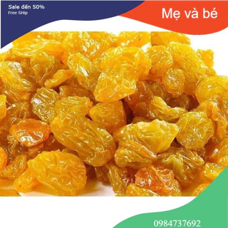 500G NHO KHÔ VÀNG ẤN ĐỘ KHÔNG ĐƯỜNG GIÒN NGON QUẢ TO