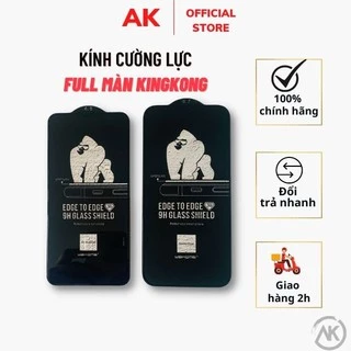 Kính cường lực Iphone KingKong 6plus/6s/6splus/7/7plus/8/8plus/plus/x/xr/xs/11/12/13/14/15pro/max - Chống Va Đập