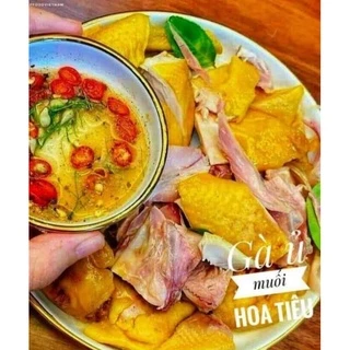 Gà ủ muối hoa tiêu - Ăn liền - 500GR