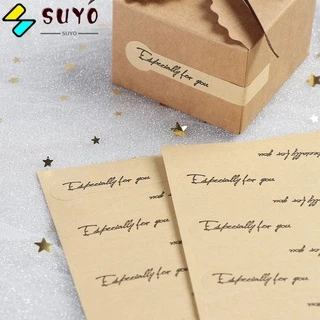 SUYOU 108pcs Valentine's Day decorations Especially for You Party Supplies Gift Boxes Seal Label Handmade Sticker Wedding Favors DIY Craft Festival Decoration Gifts Bakery Stickers/Multicolor