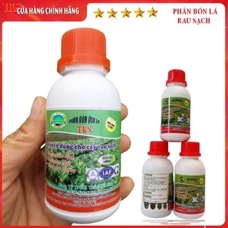 Phân Bón Lá: Dùng Cho Rau Sạch - Xanh Lá, Nở Ngọn, Mập Thân, Nuôi Trái To - Chai 100ml