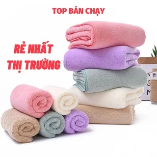 Khăn tắm bông hàn quốc 70x140cm chất khăn bông lông cừu siêu mềm mịn, thấm hút nước cực tốt thích hợp cho cả mẹ và bé