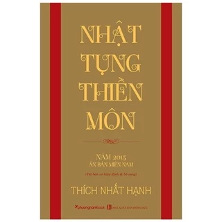 Sách - Nhật Tụng Thiền Môn - Thích Nhất Hạnh