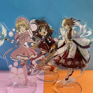 Mô hình nhân vật mica standee Cardcaptor Sakura Thủ lĩnh thẻ bài in hình anime chibi trang trí trưng bày