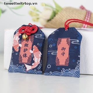 Trtop 1 Móc Khóa Thêu Hình Omamori Pray An Toàn Cho Sức Khỏe Tài Lộc Tài Lộc