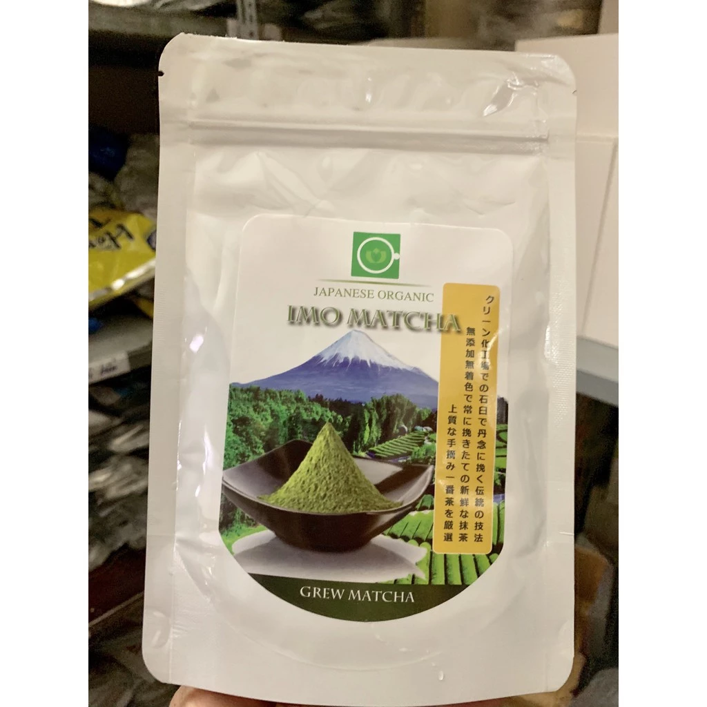 Bột Trà Xanh Matcha nhật IMOTECK Grew gói 100g - Nguyên Chất 100%