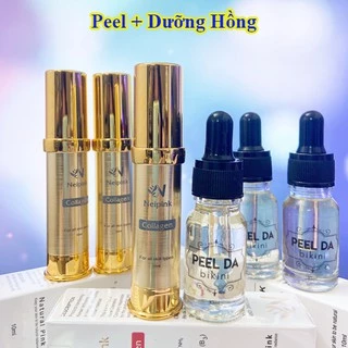 Combo Làm Hồng Nhũ Hoa và Vùng Kín  Kèm Peel khử thâm Neipink