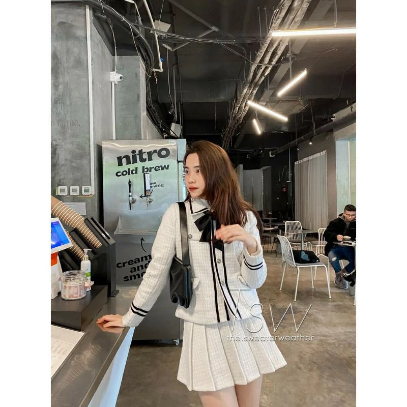 Set dạ tweed cao cấp