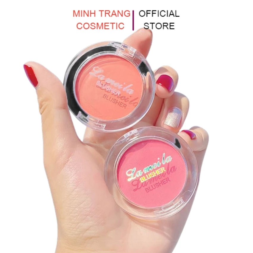 Phấn má hồng Lameila Blusher 3040,phấn má đơn sắc mềm mịn,đẹp,chuẩn màu,bám lâu an toàn cho mọi loại da thiết kế gọn nhẹ