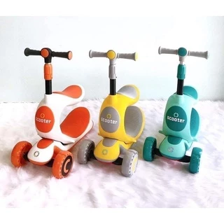 Xe trượt scooter 916 3in1 có đèn nhạc cho bé 30x60x66cm