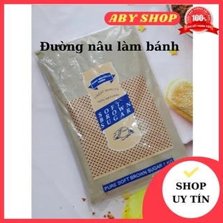 Đường nâu làm bánh ⚡ CHẤT LƯỢNG CAO ⚡ 1kg đường nâu làm trân châu, bánh, nước đường