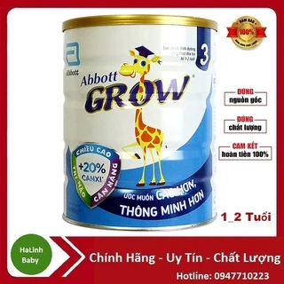 Sữa bột Grow 3 abbott 900g.