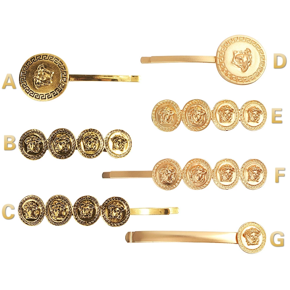 Thần Thoại Rắn Cô Gái Kẹp Tóc Thời Trang Mới Mùa Xuân Kẹp medusa Kim Loại Kẹp Tóc Phụ Kiện pin Dành Cho Nữ