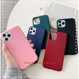 Ốp điện thoại TPU mềm màu trơn macaron cho Xiaomi Redmi Note 7 7 7A 8 8A Note 8 Pro Note 9 9s