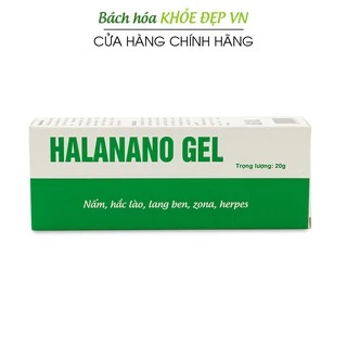 Kem bôi nấm, hắc lào, lăng ben, zona, herpes Halanano Gel - Tuýp 20g