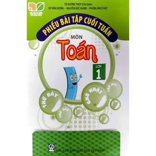 Sách - Phiếu bài tập cuối tuần môn Toán lớp 1 (Kết Nối Tri Thức)