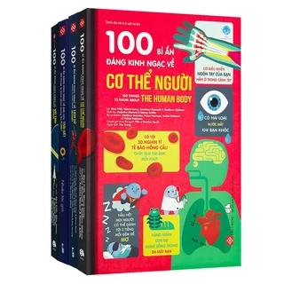 Sách - 100 Bí Ẩn Đáng Kinh Ngạc (Combo, lẻ tùy chọn) (Bách khoa tri thức cho trẻ em - Cuốn sách khoa học cho bé 6+)