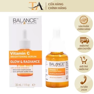 Tinh Chất Làm Sáng Da Mờ Thâm Sau Mụn Balance Serum VitaminC 30ml