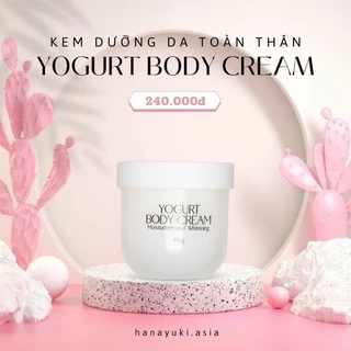 KEM BODY SỮA CHUA HANAYUKI