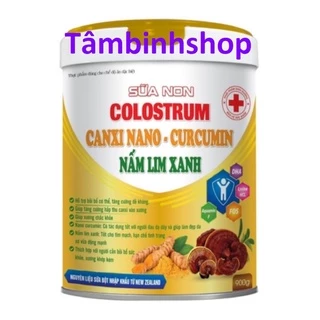 [900gr/hộp, HSD 2026] Sữa NON COLOSTRUM-CANXI NANO-NẤM LIM XANH.