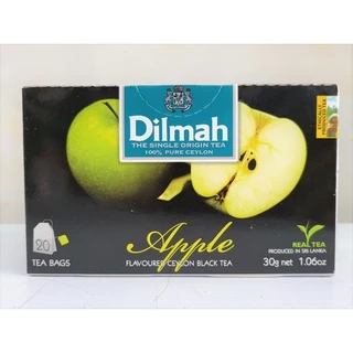 [Hộp 30g – APPLE] TRÀ ĐEN TÚI LỌC HƯƠNG TÁO [Sri Lanka] DILMAH Ceylon Black Tea