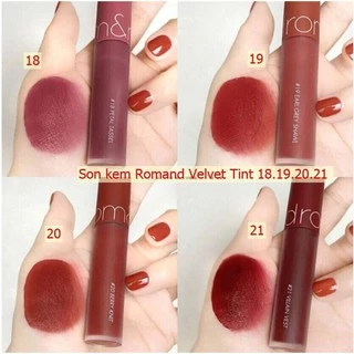 Son kem Romand Zero Velvet Tint