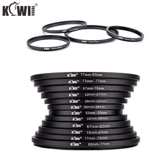 Kiwifotos Vòng nối kính lọc 82-37mm dùng để lắp kính lọc đường kính nhỏ, nắp ống kính và các phụ kiện khác trên ống kính máy ảnh đường kính lớn