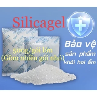 {Giá sốc 500g/gói} Hạt hút ẩm Silicagel, gói hút ẩm nhiều cở 1g/2g/3g/5g/10g/20g/50g/100g, chống ẩm tốt (hàng loại 1)