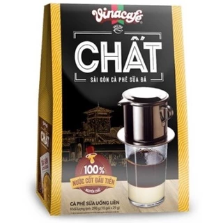 Cà Phê Chất Thơm Ngon Đậm Vị Vinacafe (10gói x 29g) DATE MỚI